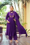 Gulmohar By Ossm Mal Chanderi Kurti With Bottom Dupatta Suppliers In India